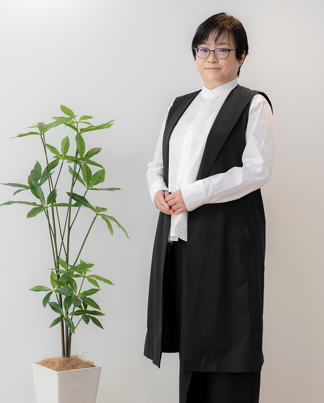 金巻とも子氏インタビュー風景