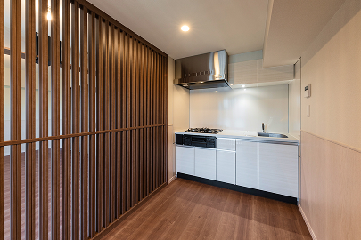 キッチンしきり格子