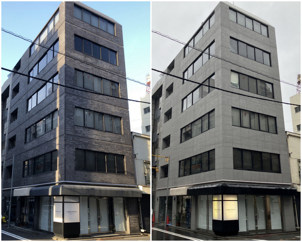 大規模修繕工事、施工前後写真